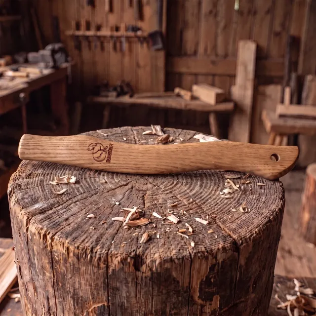 BeaverCraft AX3_RH økseskaft asketræ 335 mm